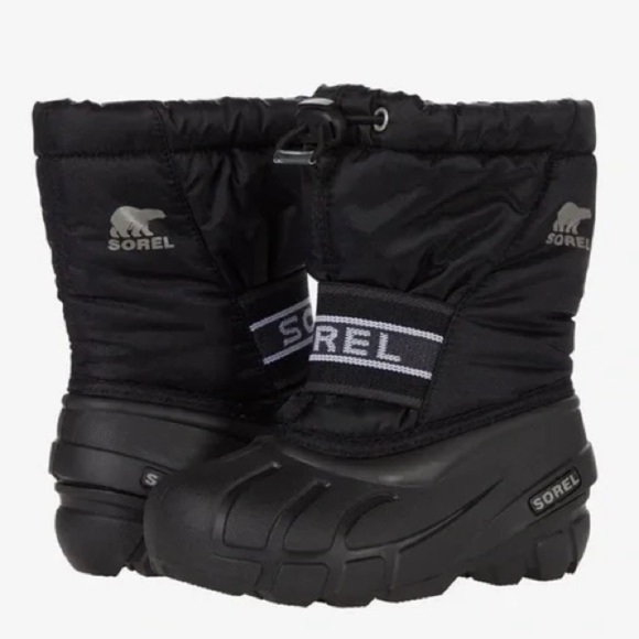 Sorel insulated snow boots boys girls kids 12 - Picture 1 of 5